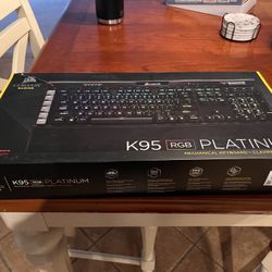 Corsair K95 RGB Platinum Keyboard w/ Cherry MX Key switches 