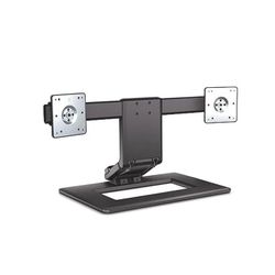 HP Adjustable up to 24" Dual Display Stand