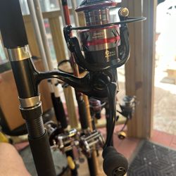 Brand New 30-50#, 8ft Spinning Rod With Brand New 6000 Series Reel