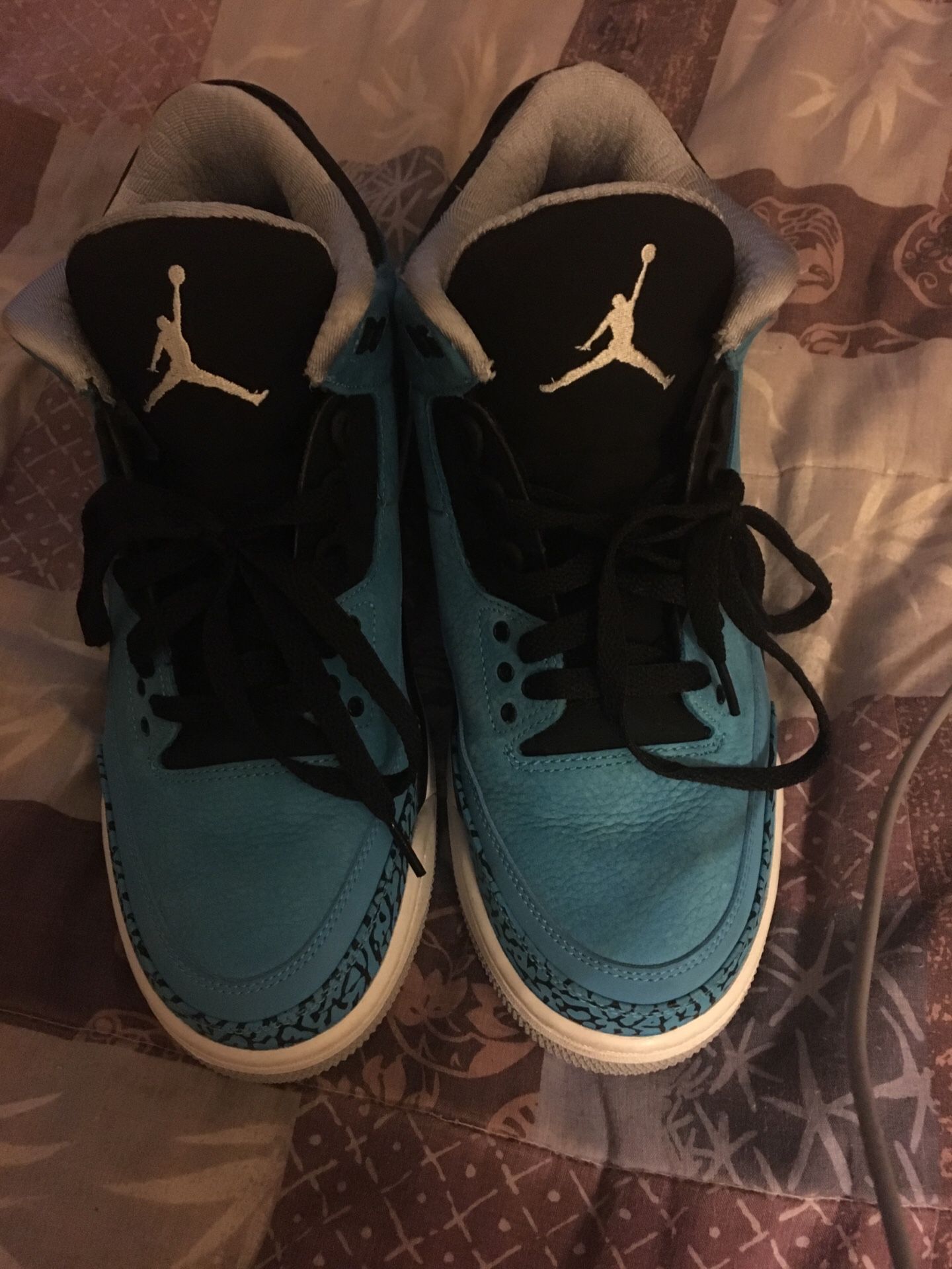 Jordan 3 cool blue’s