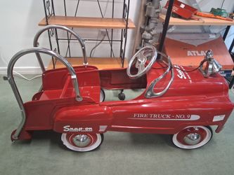 Fire engine pedal  car