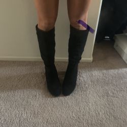Suede Boots 