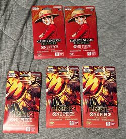 One Piece sleeved booster