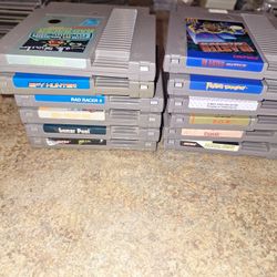 Nintendo NES Games $10 Each Or If You Buy All Of Them I'll Give You A Better Deal