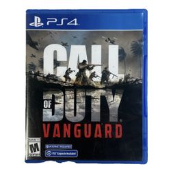 Call Of Duty : Vanguard - PS4. CIB 