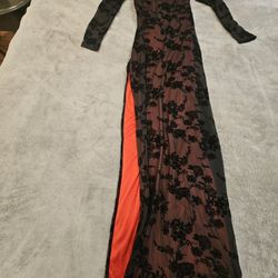 Gothic Glam Long Dress