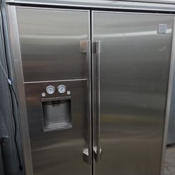 48" KENMORE PRO BUILT IN STAINLESS STEEL REFRIGERATOR 