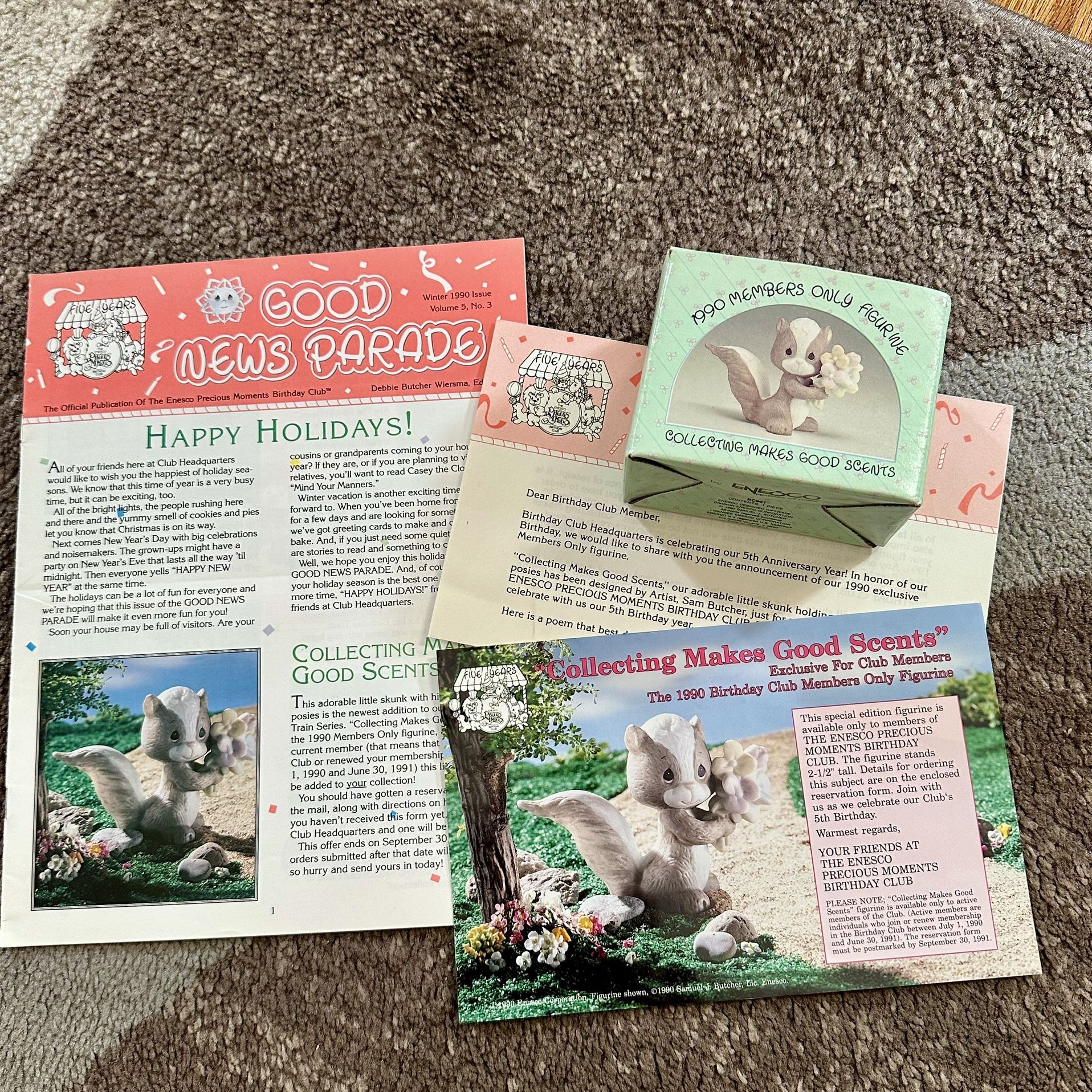 Precious Moments Birthday Club Pc