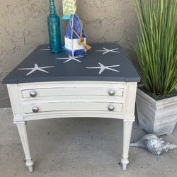 Side Table Grey Starfish 
