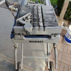 Kobalt Wet Saw