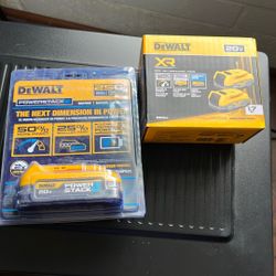 New DeWalt 1.7ah Powerstack Batteries (3)