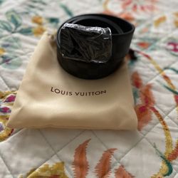 Louis Vuitton Black Belt – Size 34 – Authentic – $275 OBO