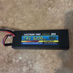 Lectron Pro 2s Lipo Battery 5200mah