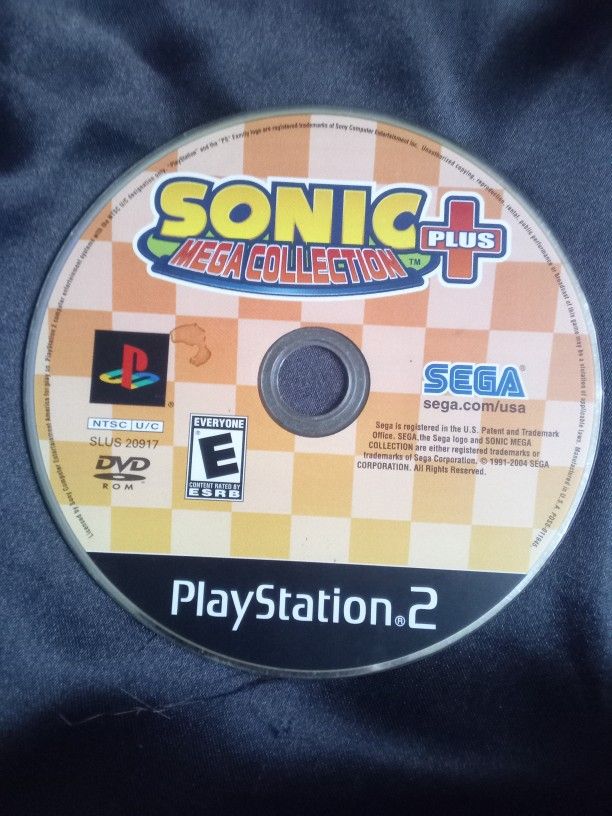Sonic Mega Collection Plus Ps2