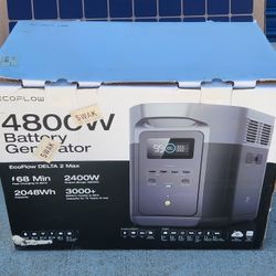 Eco FLOw Delta 2 Max  2400 W  Power Bank And Solar