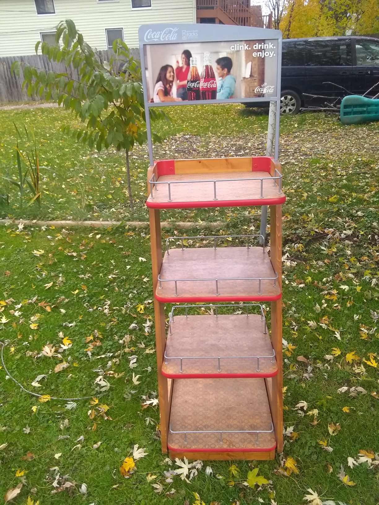 Coca-Cola rack