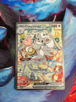 Cinccino Ex #119 Pokemon TCG Chaos Rising Mega Evolution
