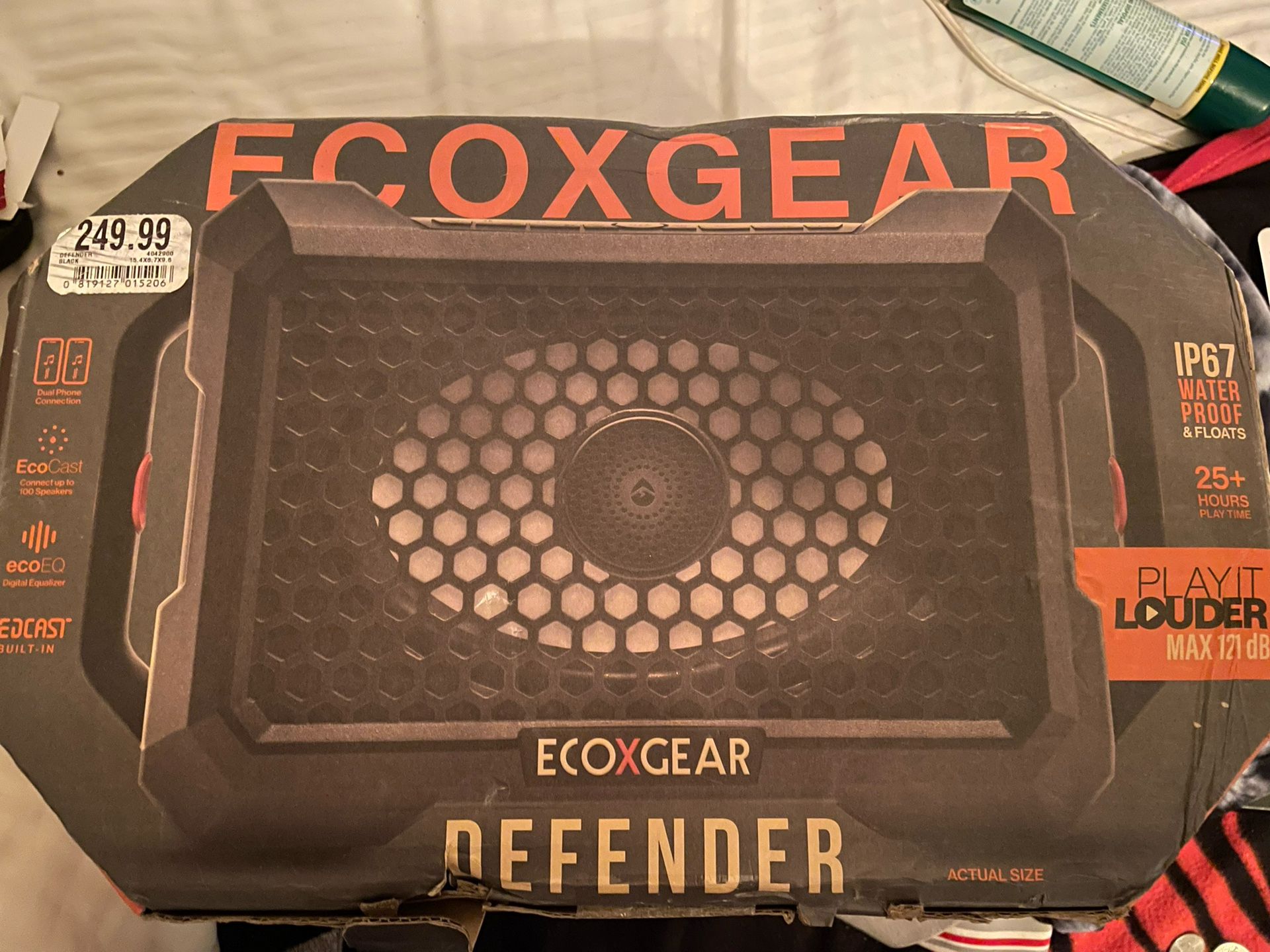 EcoXGear Defender Bluetooth Speaker 