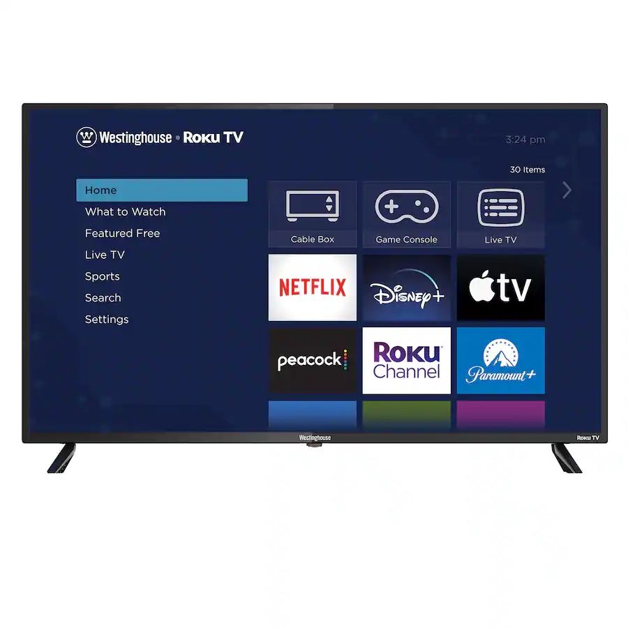 Westinghouse - 43" 4K UHD Smart Roku TV with HDR