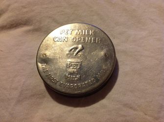 Vintage pet milk can opener