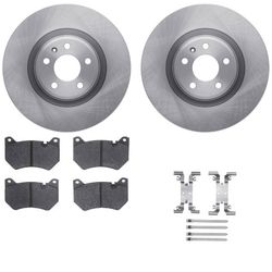 Rotor & Brake Pad Kit Fits Audi Q5 2018-2023