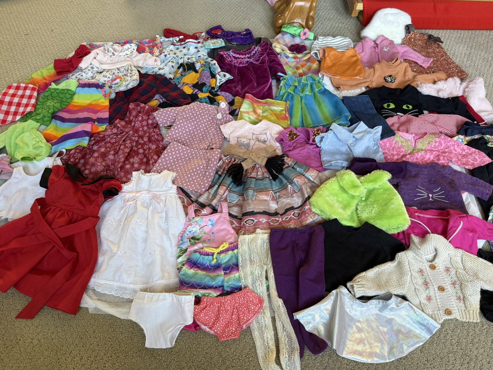 Doll Clothes Lot 