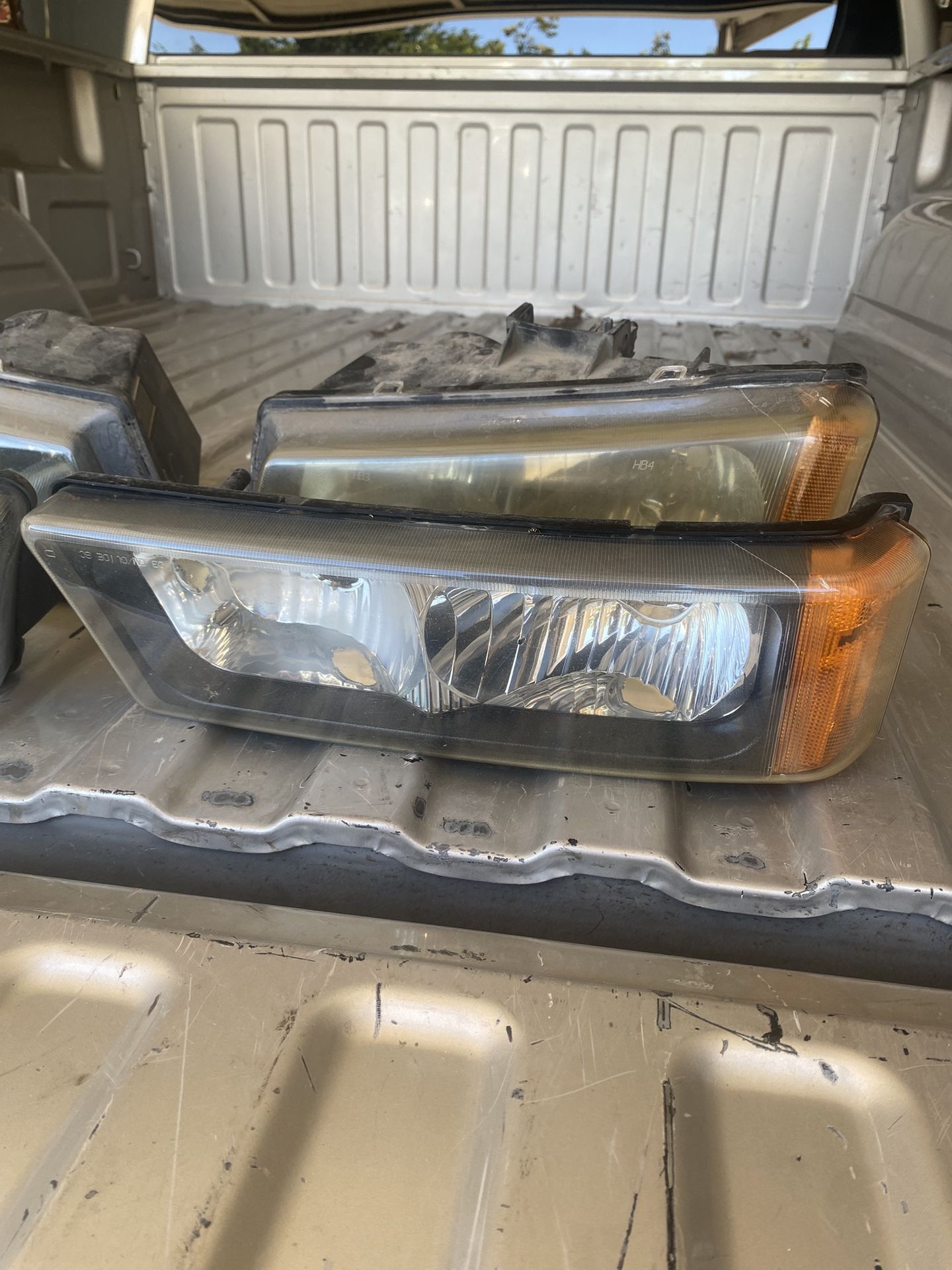 Original Factory Chevy Silverado Headlights