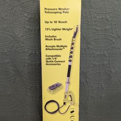 Pressure Washer Telescoping Pole 