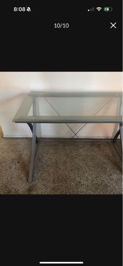 Computer Crystal Desk