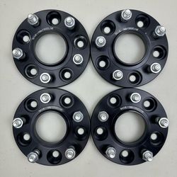 5x114.3 (5x4.5) Wheel Spacers 15mm Thick 12x1.25 Studs 66.1mm Hub Bore Nissan Infiniti Set of 4