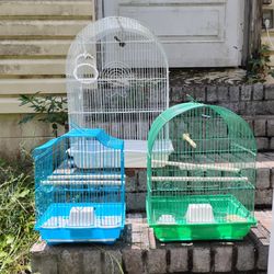 3 Bird Cages 