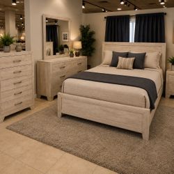5pc Queen Size Bed Set 