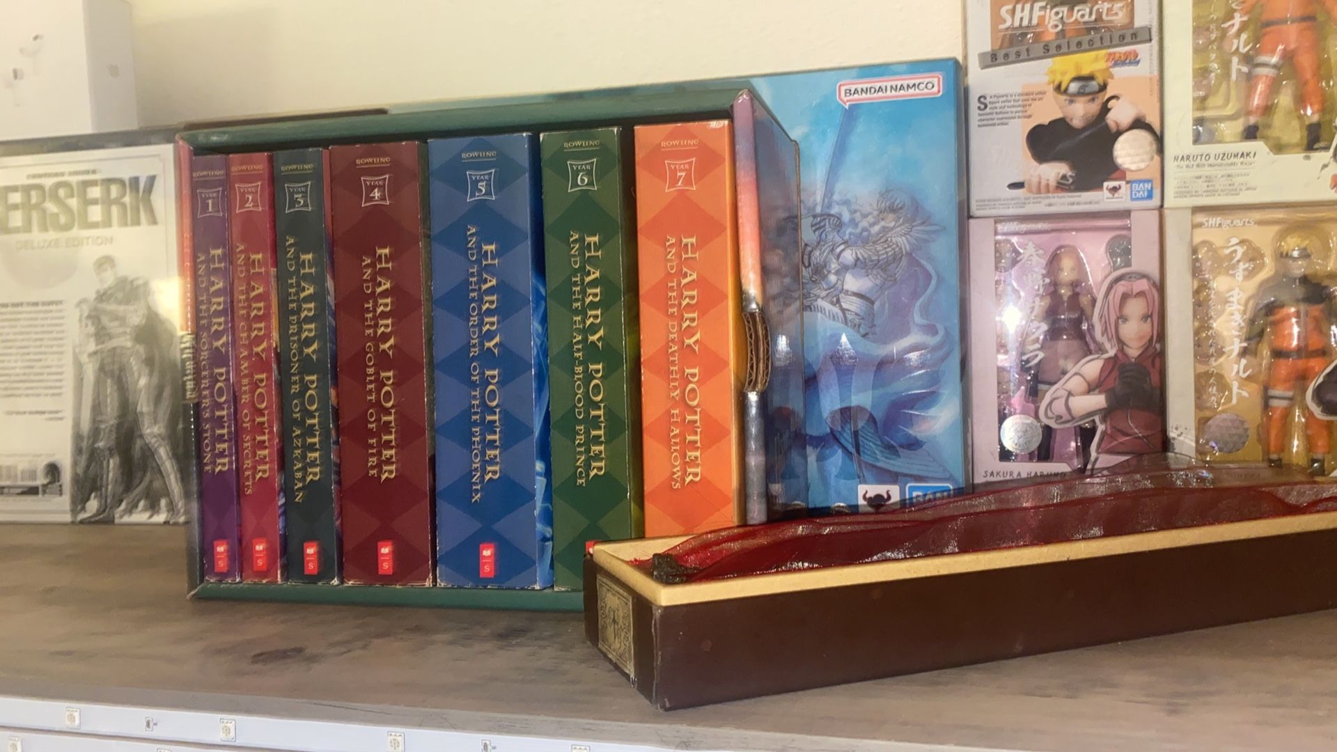 Harry Potter The Complete Series And Wand