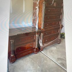 Armore And Night Stand In Good Condition 