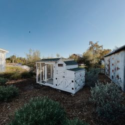 Xxl Walk In Chicken Coop W/covered Run