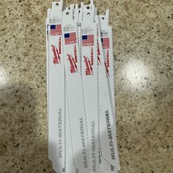 8in Milwaukee Sawzall Blades 17 Count