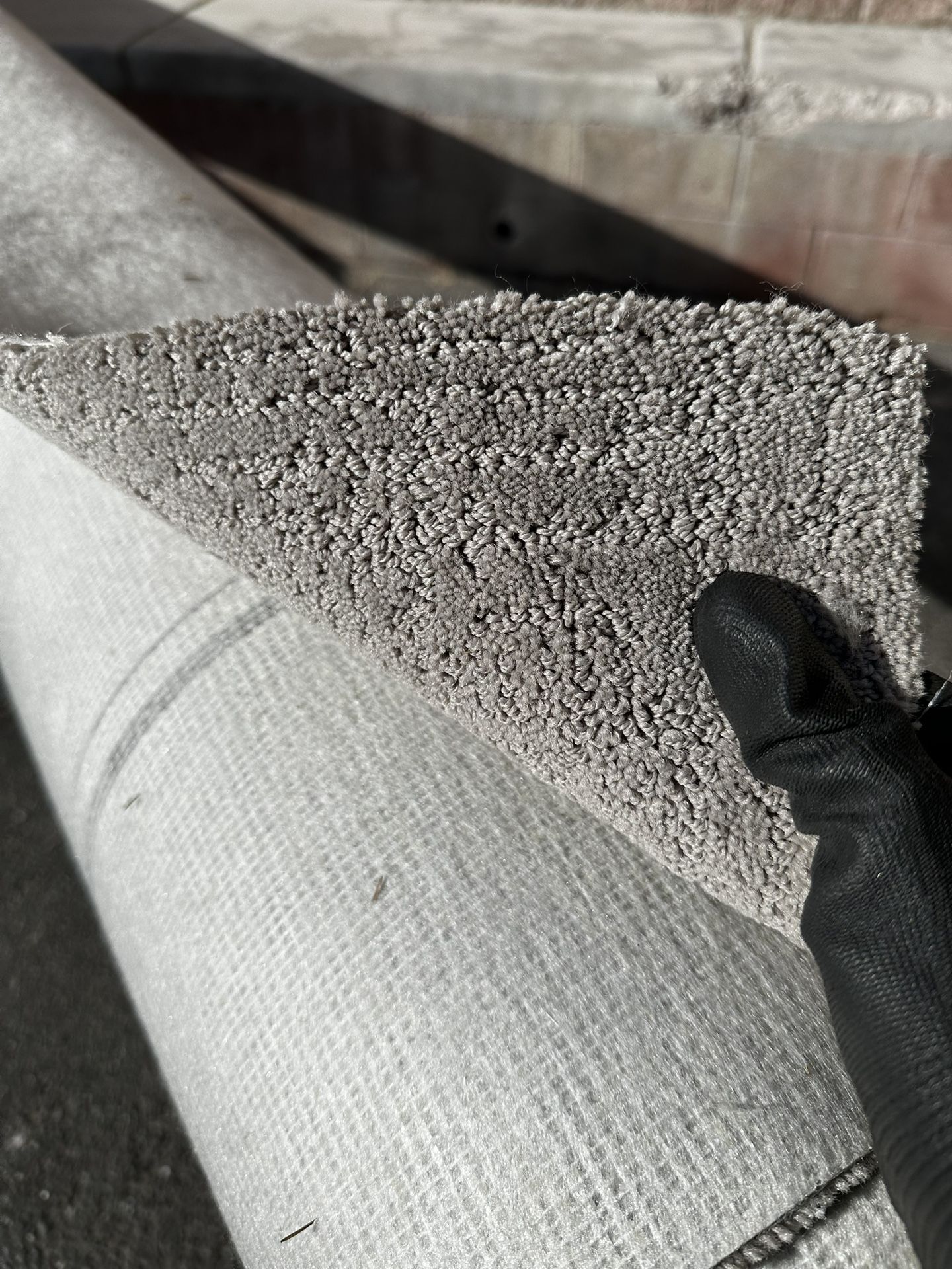 Carpet Light Gray, Roll size 11ft x 15ft