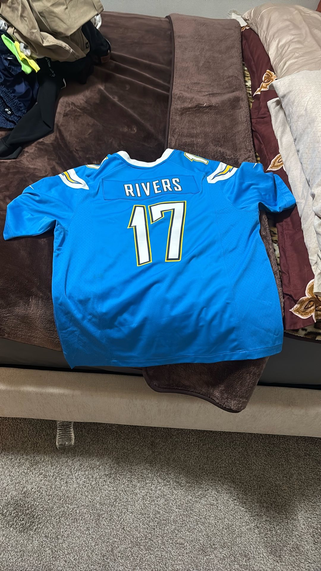 Phillip Rivers Chargers Jersey Size XL