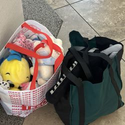 2 bags of plushies!