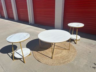 3-Piece Coffee and Side Table Set