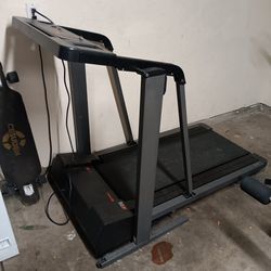 Treadmill And Weight Set
