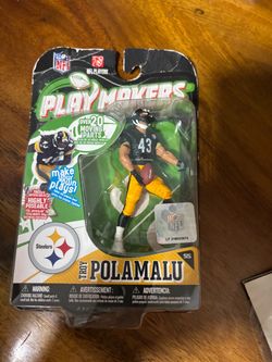 New NFL Playmakers Troy Polamalu Action Figure