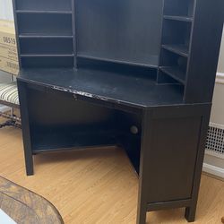 Black IKEA Computer Desk 