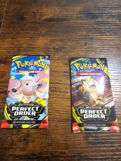 Pokemon TCG Mega Evolution Perfect Order Booster Packs