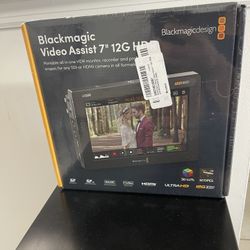 Blackmagic Design Blackmagic Video Assist 7" 12g (Hyperd/Avida12/7hdr)