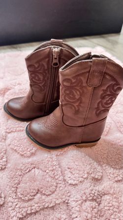 Toddler Brown Cowboy Boots