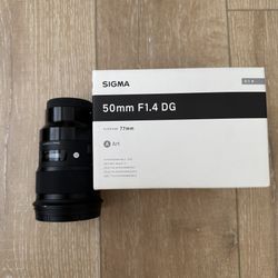 SIGMA ART 50mm 1.4 (Sony)