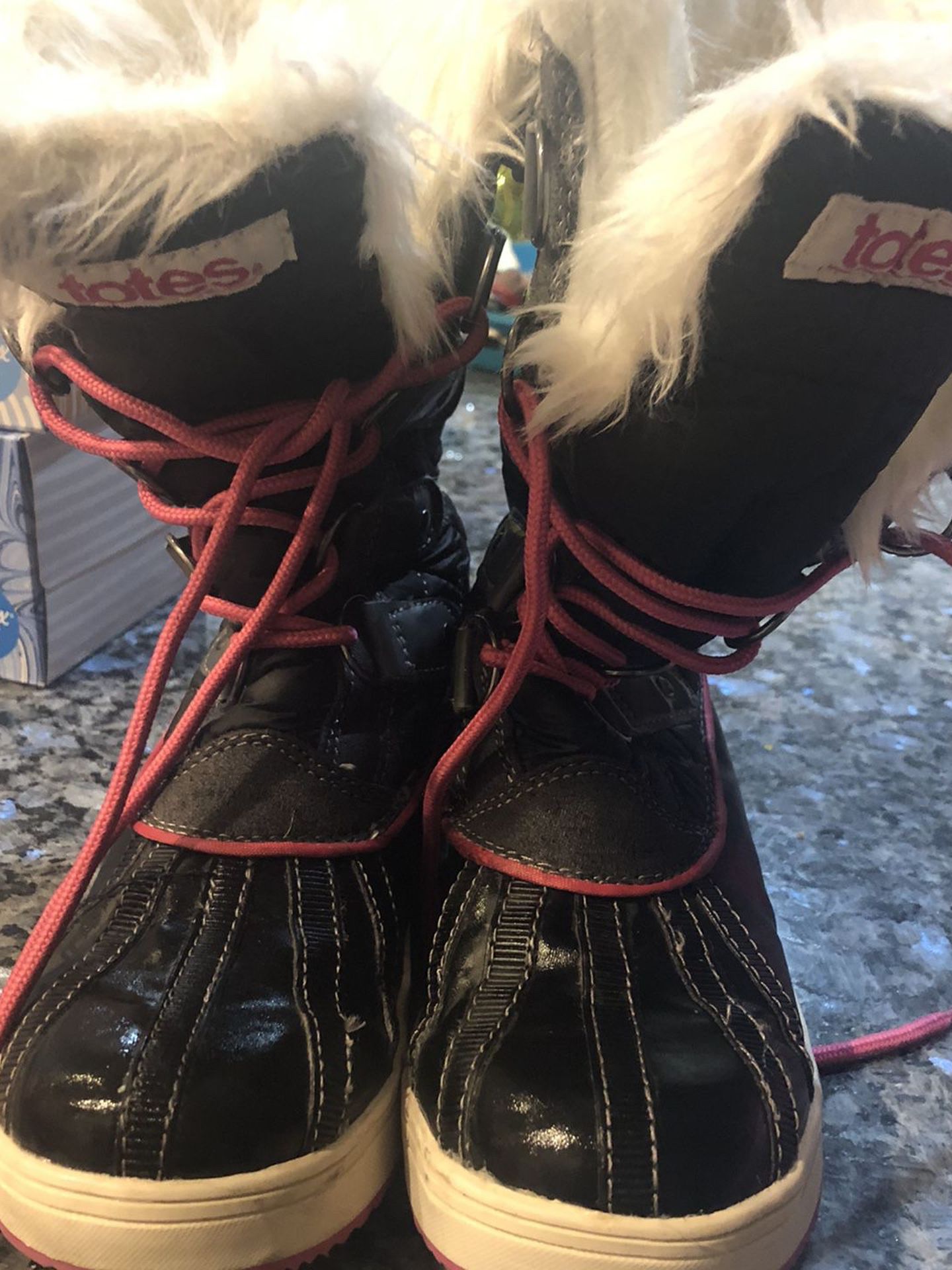 Girls Snow Boots Size 1