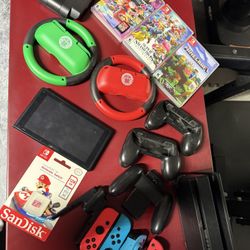 Nintendo Switch With Extras 