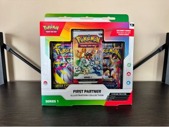 Pokemon First Partner Illustration Collection Boxes